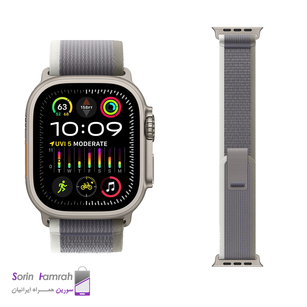 اپل واچ اولترا 2 (49mm) بدنه تیتانیوم